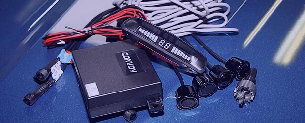 Автомобильный парктроник в комплекте