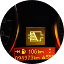 Значок сажевого фильтра на панели